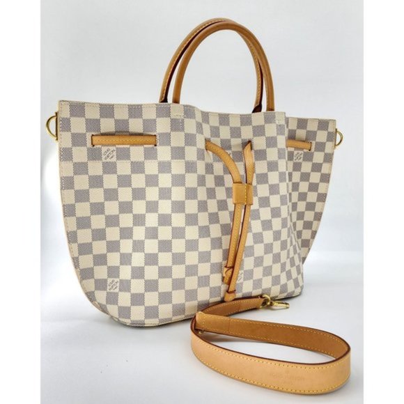 Louis Vuitton Girolata Shoulder Bag in Damier Azur Canvas | Mint Condition - Picture 3 of 11